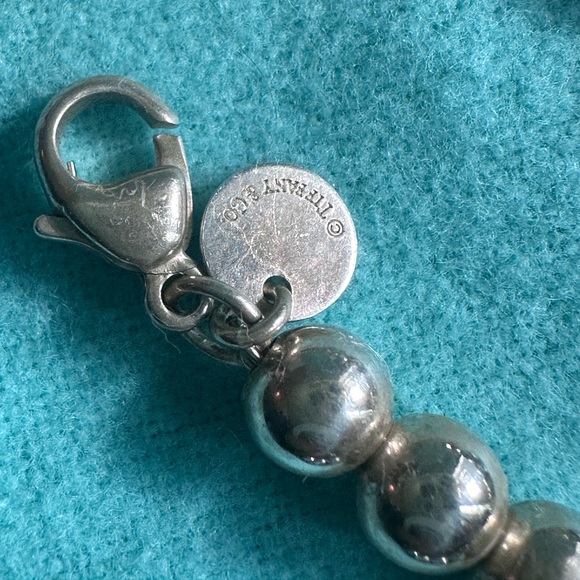 Tiffany & Co Graduated Ball Necklace in Sterling Silver - Picture 2 of 3